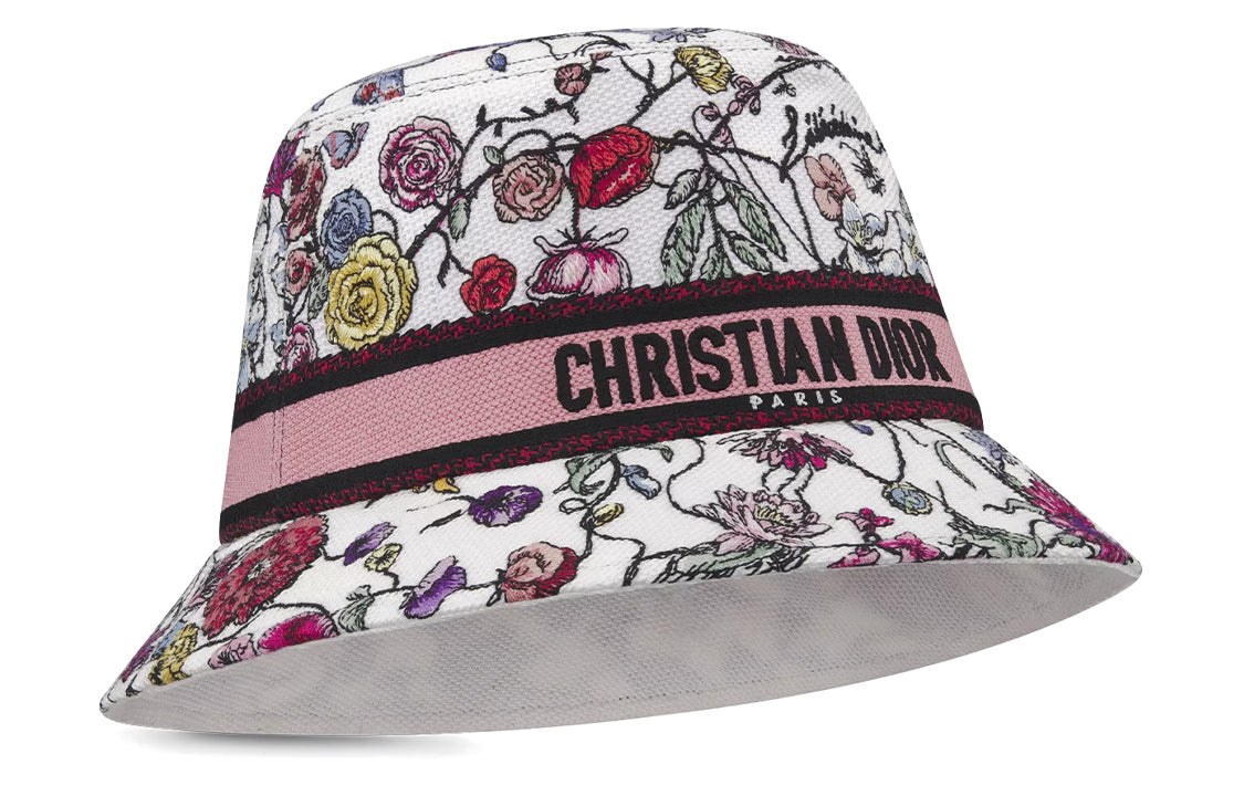 DIOR Cotton Bucket Hats Women's Multicolor