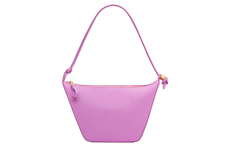 LOEWE Hammock Hobo Cow Leather Hobo Bag, Handbag, Shoulder Bag Women's Rock Rose Pink