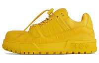 LOUIS VUITTON Trainer Maxi Little Jigglypuff Slip Resistant Low Top Skateboard Shoes Unisex Yellow