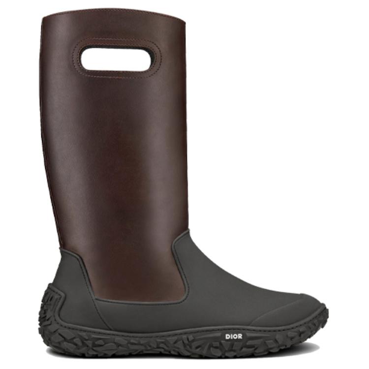 DIOR B28 Rain Boots Men Brown