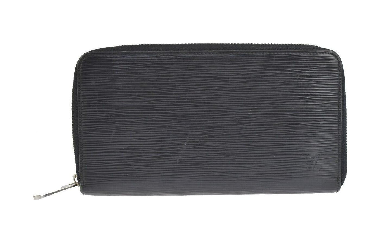 LOUIS VUITTON Epi Leather Wallet Regular Women's Black