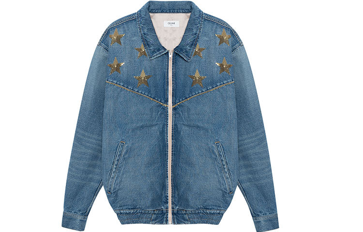 CELINE SS22 Denim Jacket Men's Blue