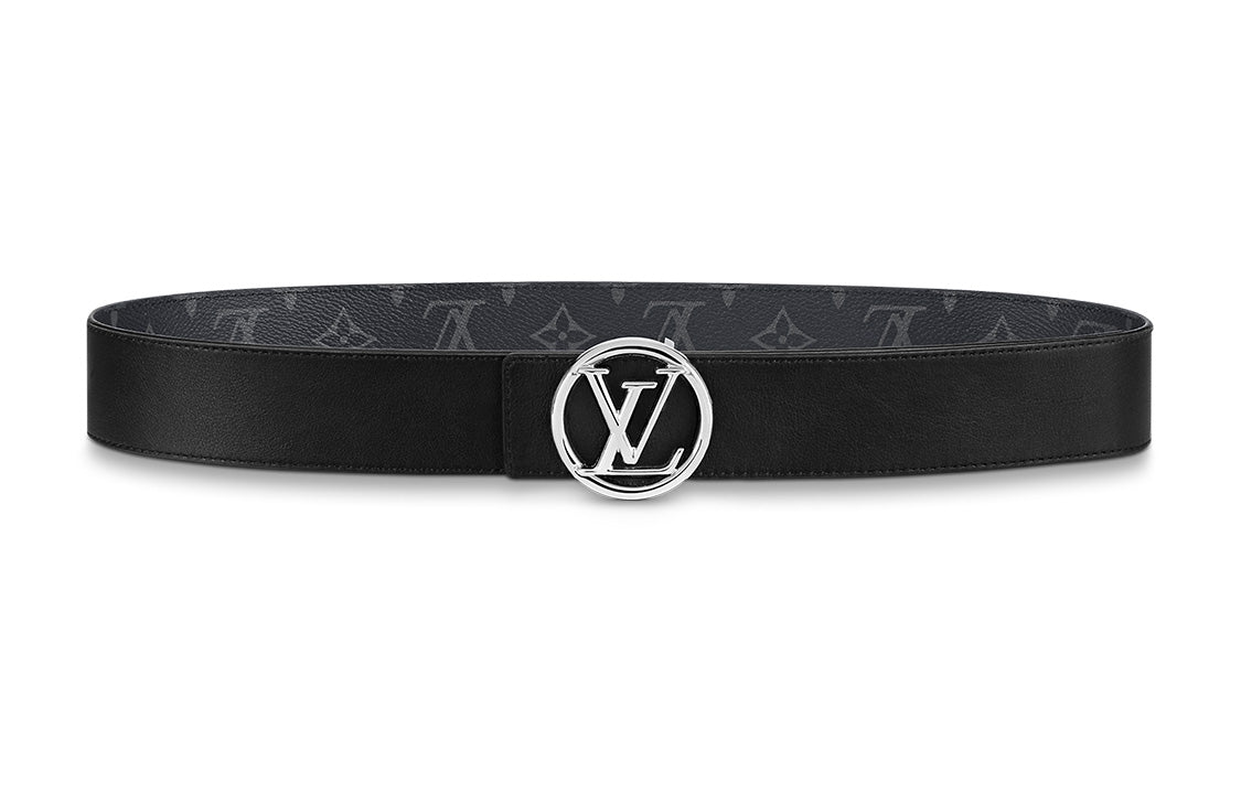 LOUIS VUITTON Circle Leather Belts Men