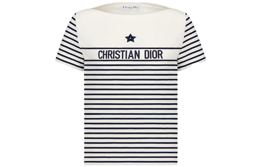 DIOR T-Shirts Women's Blue