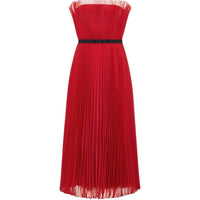 DIOR Sleeveless Dress Women's Red