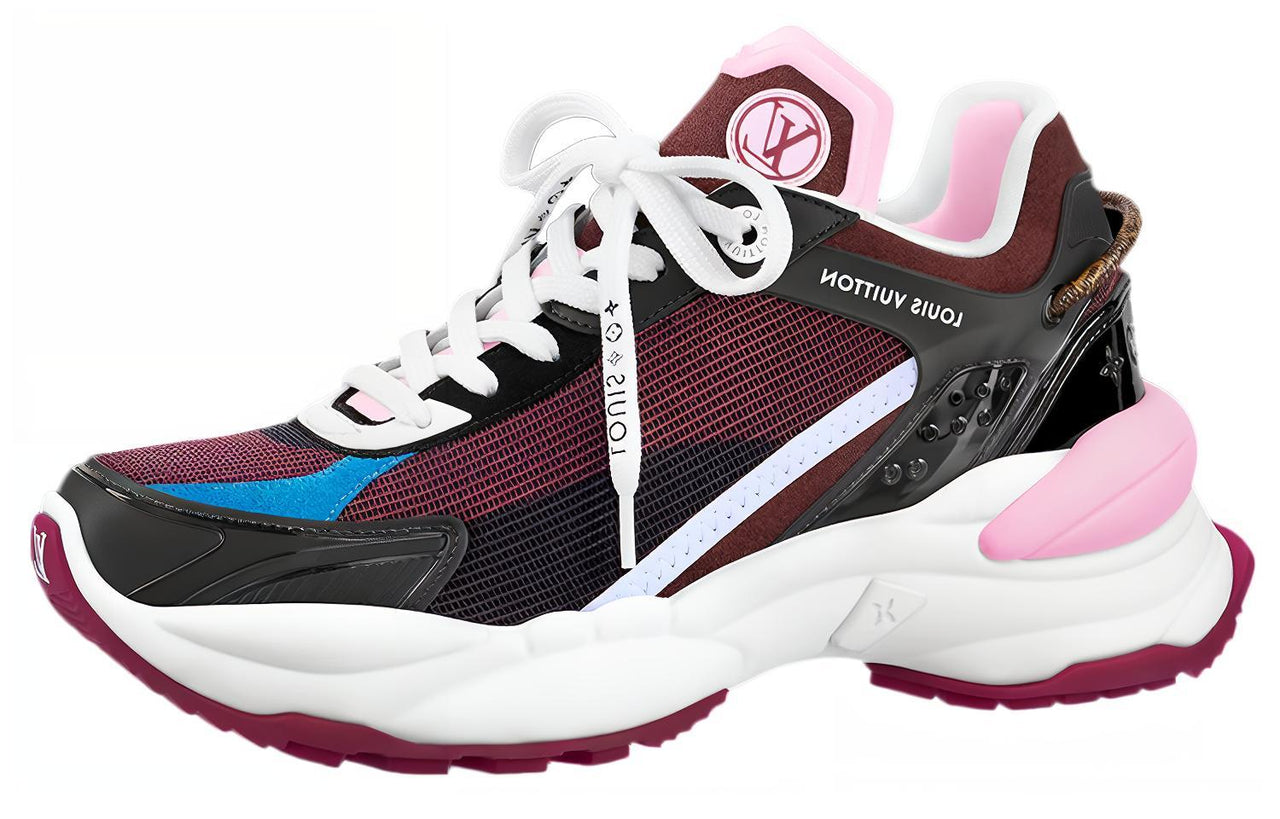 LOUIS VUITTON Lv Run 55 Sneakers 'Burgundy' Women's