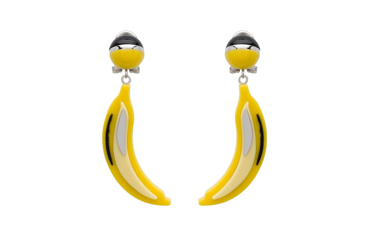 PRADA Earrings Women's Yellow