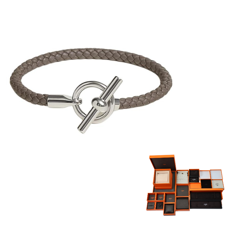 HERMES Glenan H Rope Bracelet