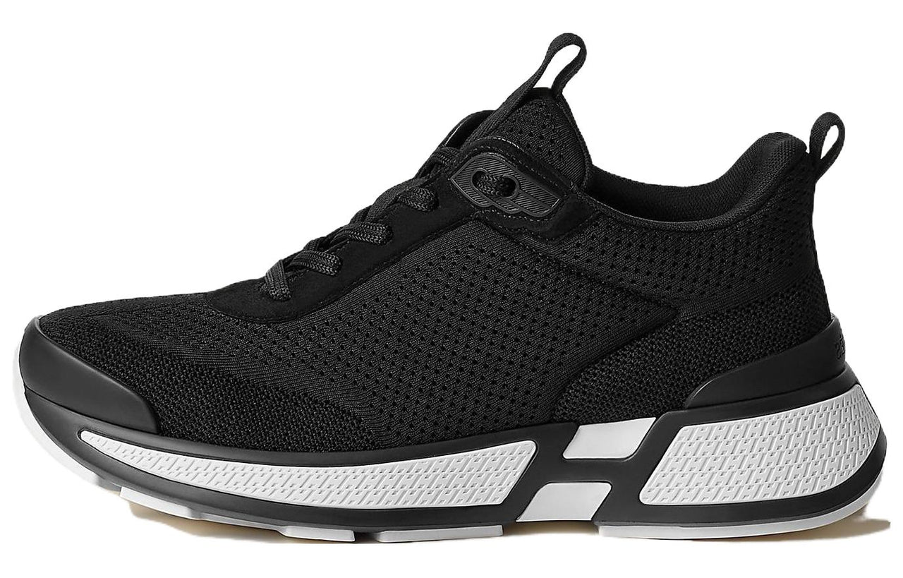 HERMES Breathable Low-Top Casual Shoes Women's Black