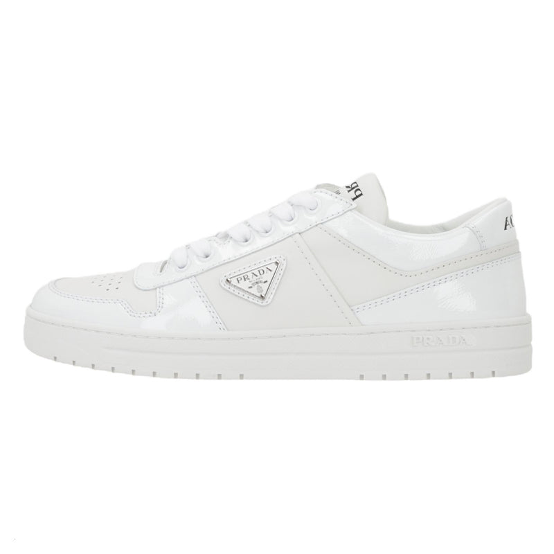 PRADA Downtown Low Top Skateboard Shoes Women's White