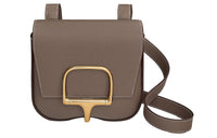 HERMES DellaDella Cavalleria Epsom Calfskin Shoulder Bag Crossbody Bag Mini Women's 18 Etoupe Elephant Gray