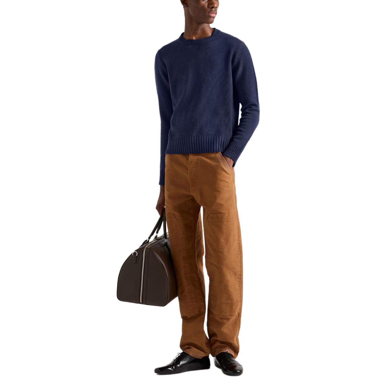 PRADA FW24 Casual Pants Men's Brown