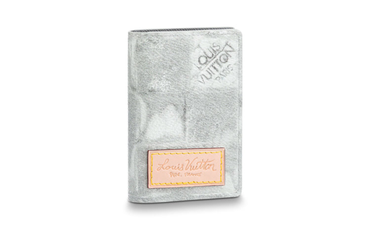 LOUIS VUITTON Pocket Organizer Light Grey