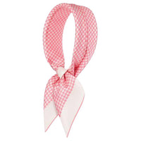DIOR Silk Silk Scarves Women's Pink