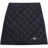 PRADA FW24 Casual Short Skirts Women's Blue