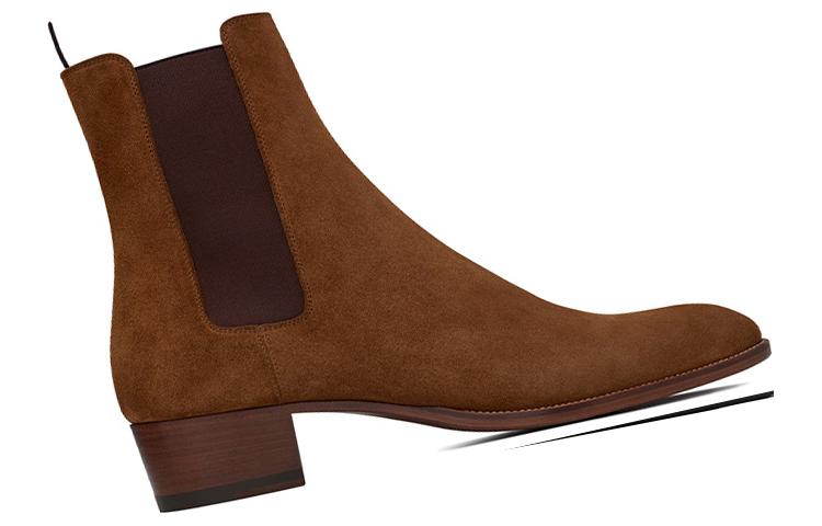SAINT LAURENT Boots Tan