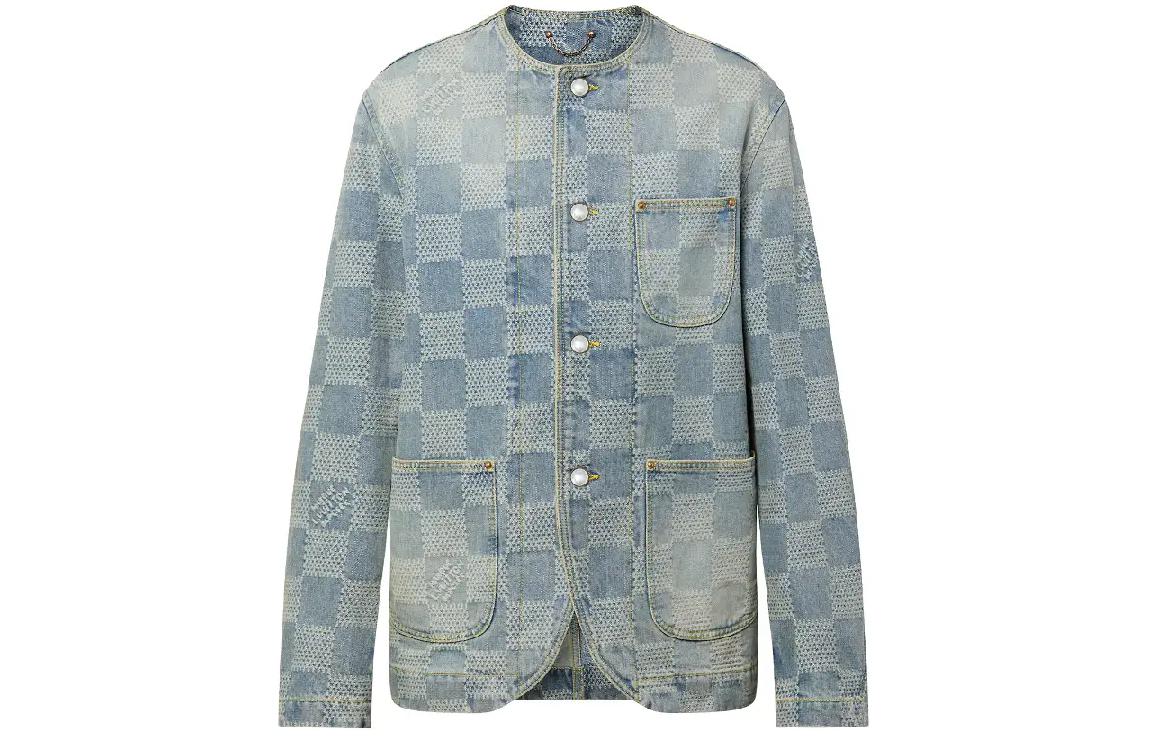 LOUIS VUITTON Damier Denim Chic Jacket