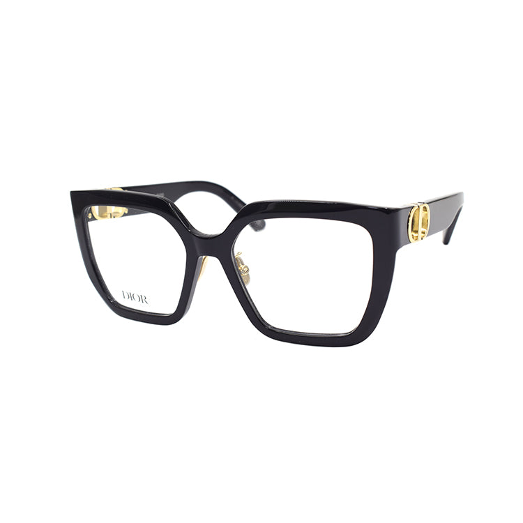 DIOR Square Eyeglass Frames Women's Black
