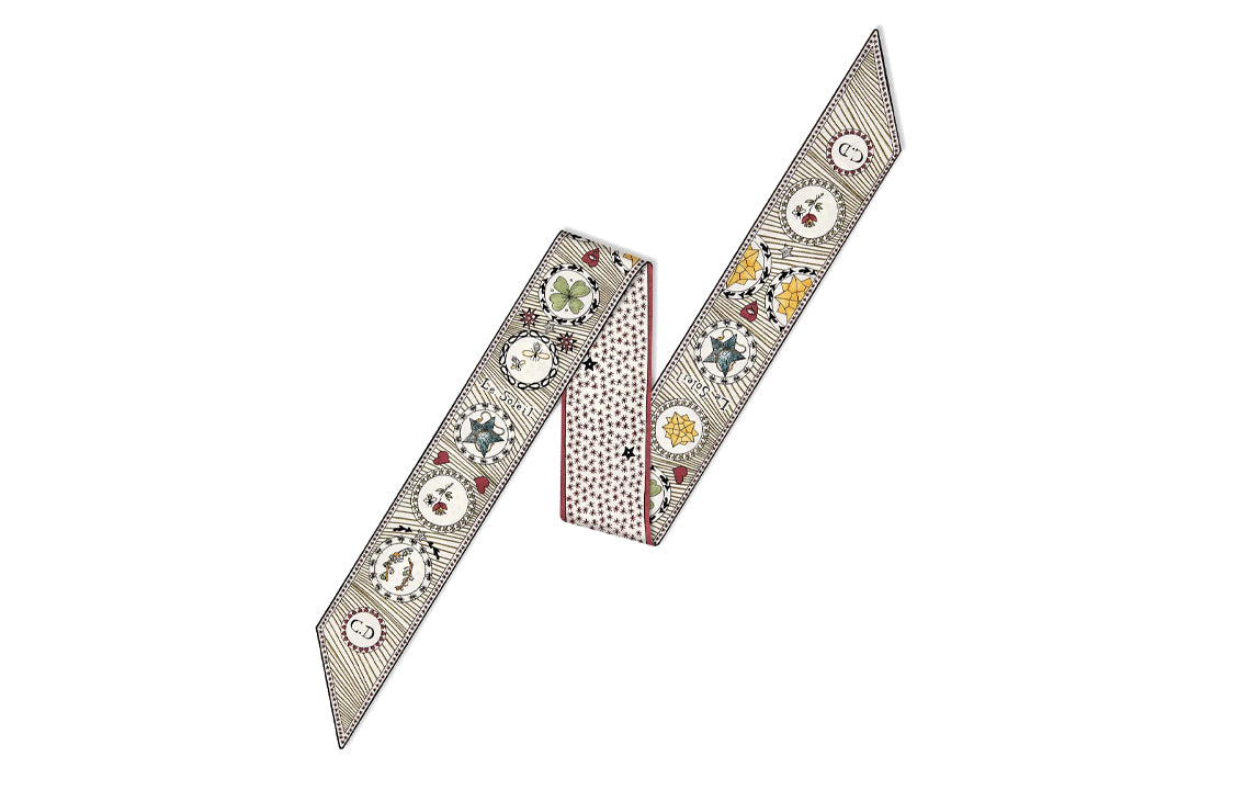 DIOR Silk Scarves Women's Multicolor