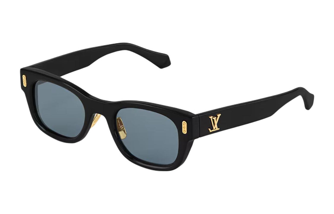 LOUIS VUITTON Lv Confidence Square Round Sunglasses