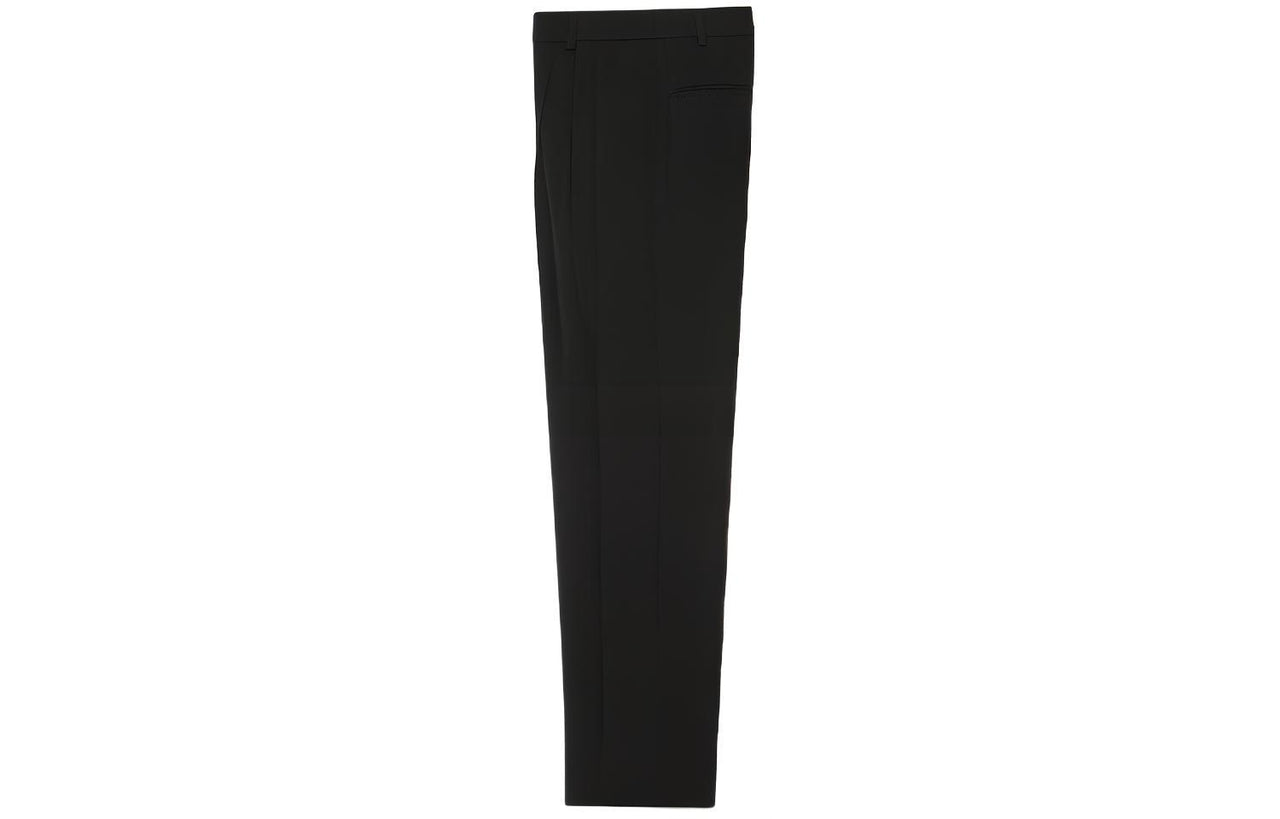 SAINT LAURENT High-Waisted Wide Leg Trousers