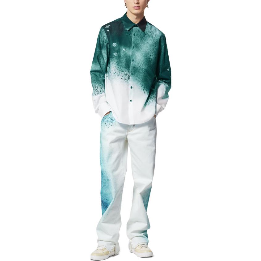 LOUIS VUITTON SS23 Shirt Men's Green