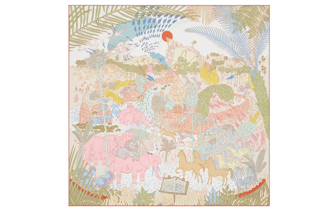 HERMES Silk Scarves Women's