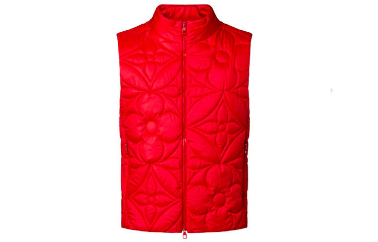 LOUIS VUITTON New Quarterly Products Of LV Vests Men Red