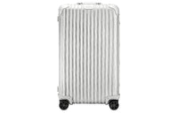 DIOR RIMOWA Collaboration Aluminum-Magnesium Alloy Suitcase Luggage Men's Gray