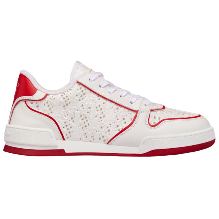 DIOR One White Sneakers Low Top Stylish Skateboarding Shoes Women's White
