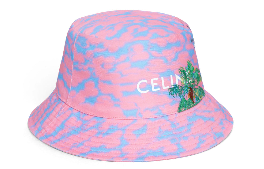 CELINE Bucket Hats Men Pink