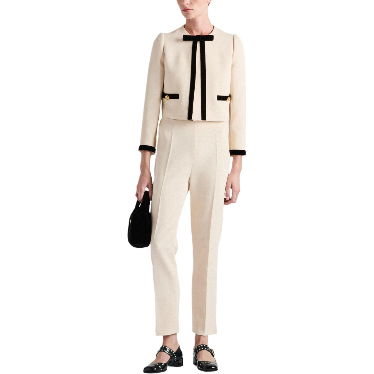 PRADA Sablé Tapered Trousers
