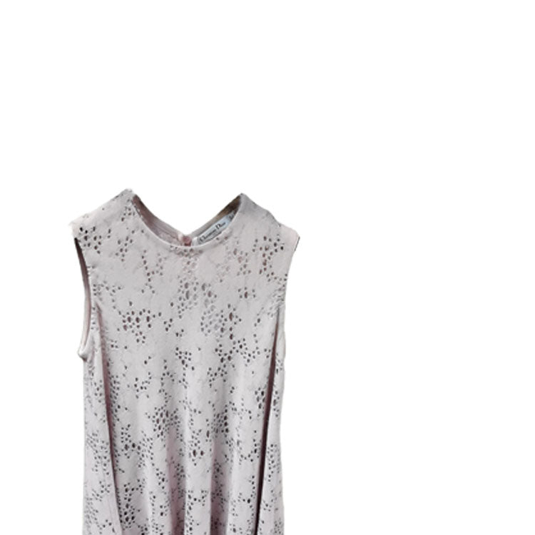 DIOR Sleeveless Dress Women's Pink