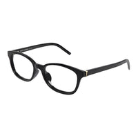 SAINT LAURENT Plate Frame Eyeglass Frames Unisex Black