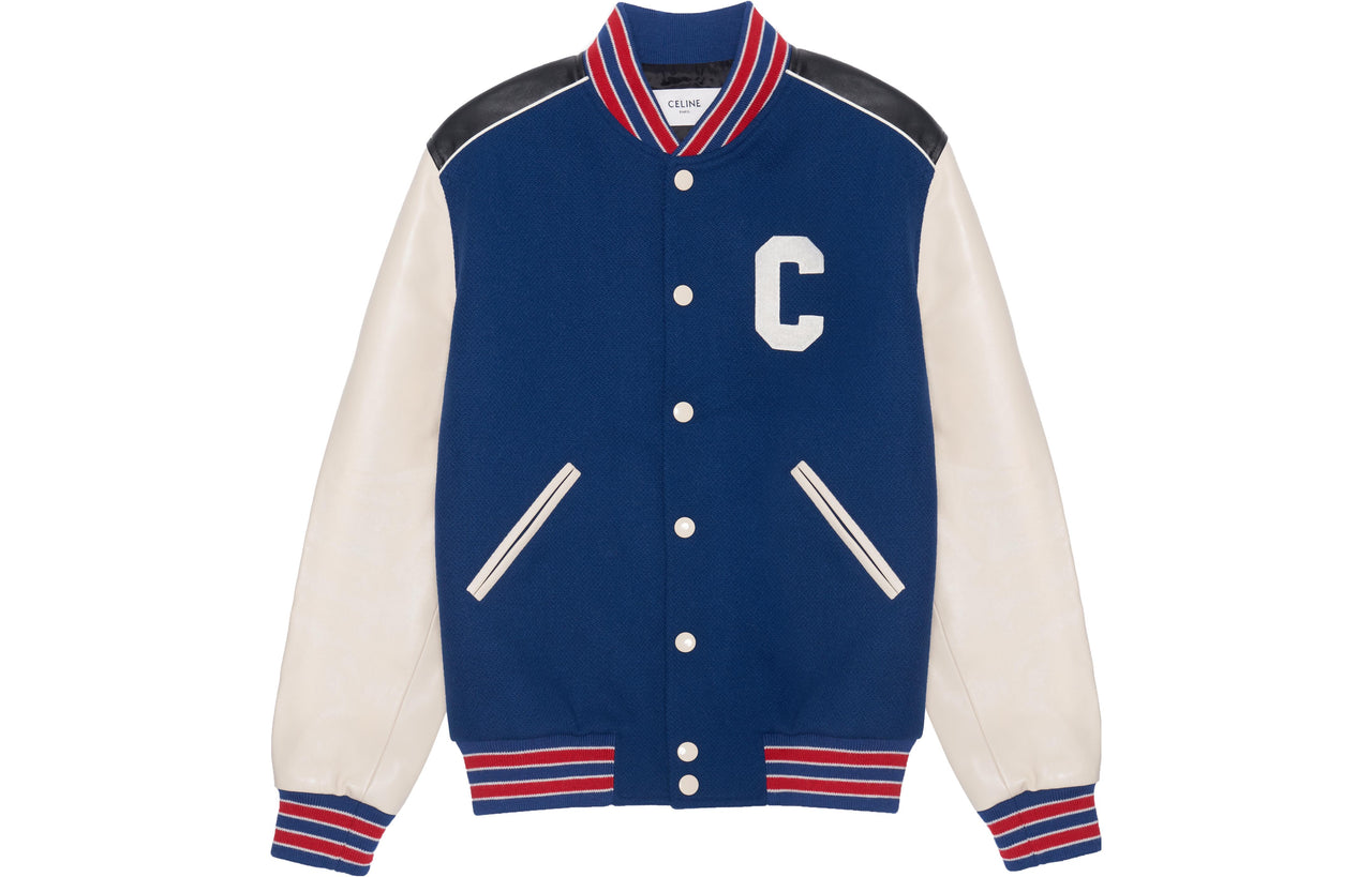 CELINE Oversized Wool Teddy Jacket