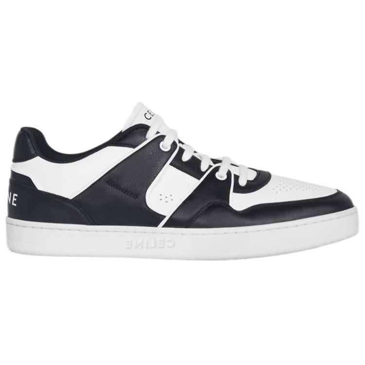 CELINE Low Top Stylish Skateboarding Shoes Men's White Black