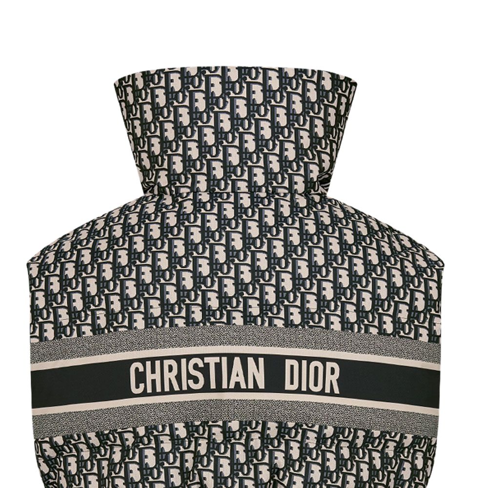 DIOR Dioralps FW24 Vest Women's Black White Mixed Color