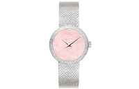 DIOR Wrist Watch Quartz Movement Stainless Steel Strap 25mm Mother-of-Pearl Color Watch Dial Women's Watch