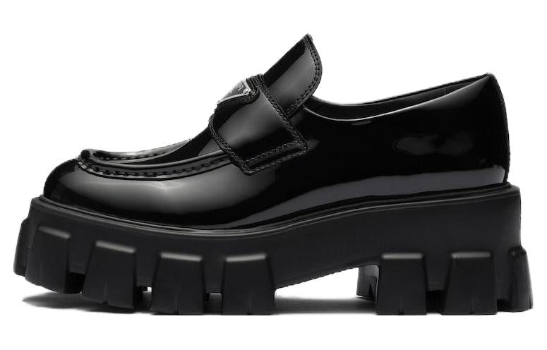 PRADA Moonlith Patent Leather Loafers