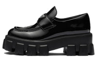PRADA Moonlith Patent Leather Loafers