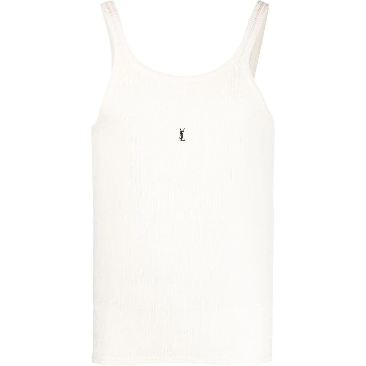 SAINT LAURENT Cassandre Sleeveless Tank Top
