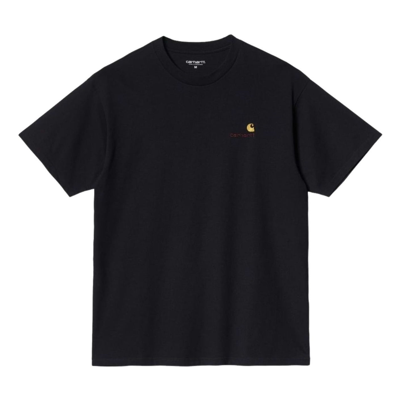 Carhartt WIP American Script Short Sleeve T-Shirt 'Black' I029956-89-XX