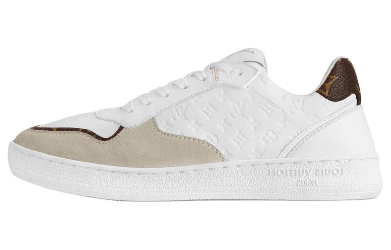 LOUIS VUITTON Low-Top Skateboard Shoes Women's White