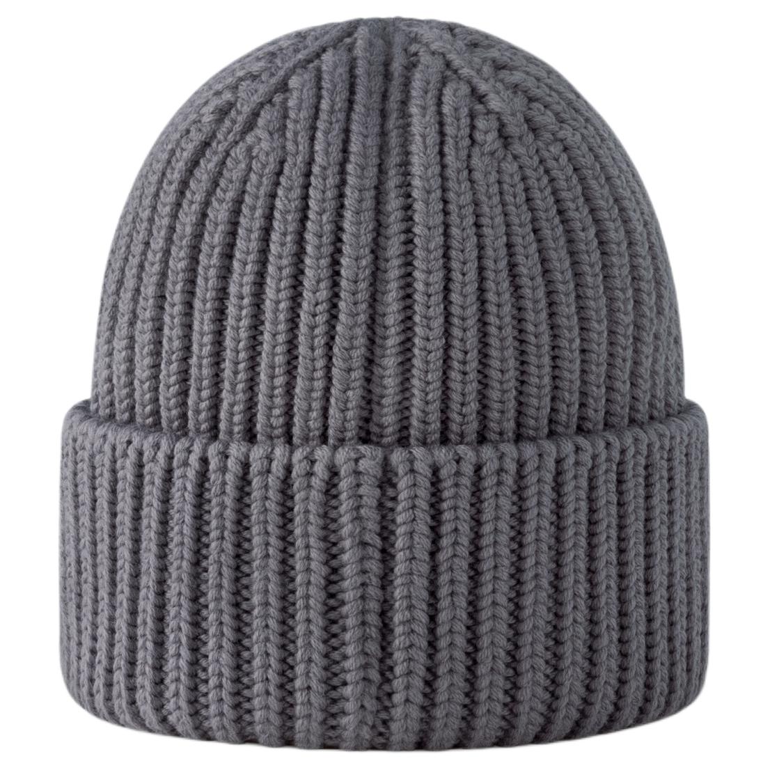 LOUIS VUITTON Sheep Wool Beanies Men's Gray