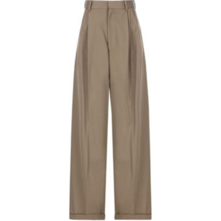 LOEWE Mid Rise Pleated Trousers