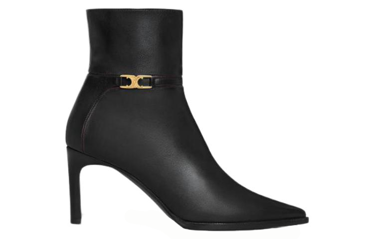 CELINE Ankle Boots Women's Black