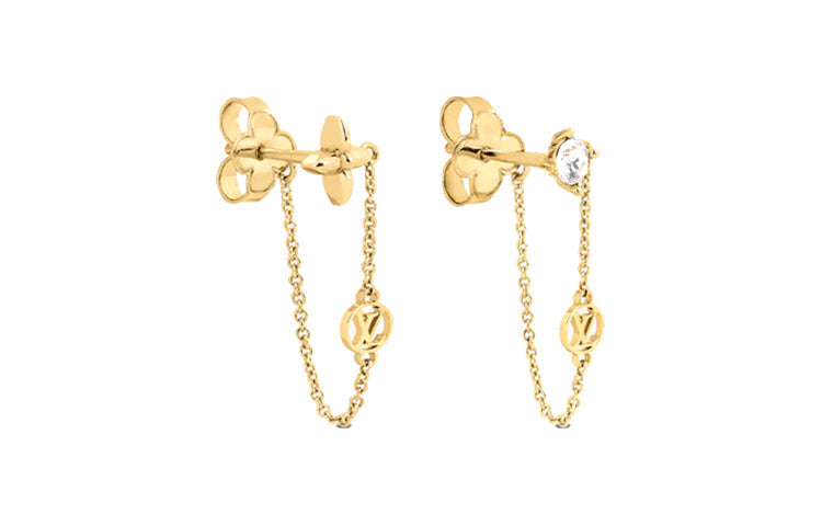 LOUIS VUITTON Petit Louis Earrings
