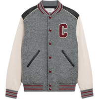 CELINE Classic Teddy Jacket In Wool Tricotine