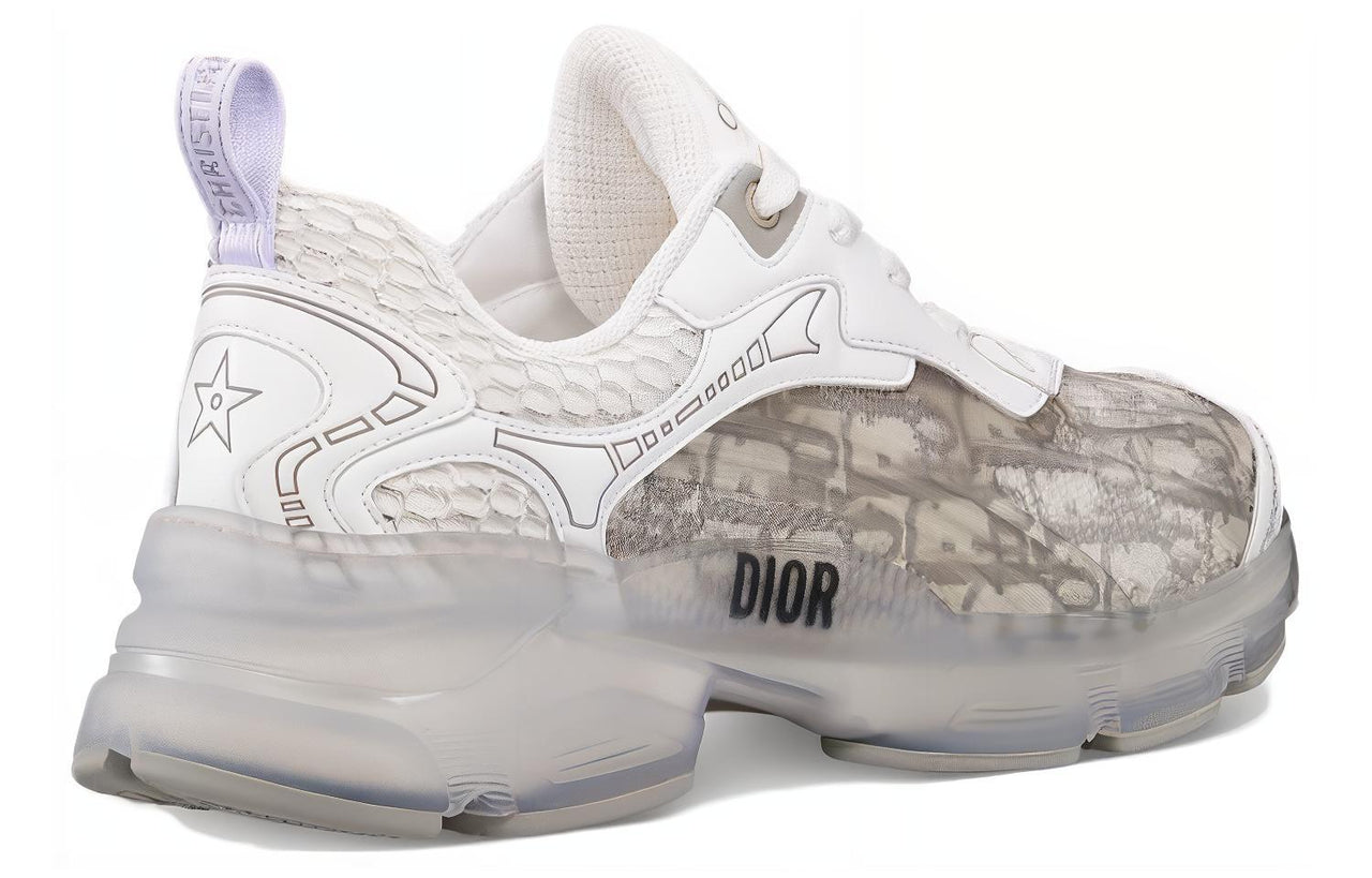 DIOR Vibe Low-Top Casual Shoes Women's White