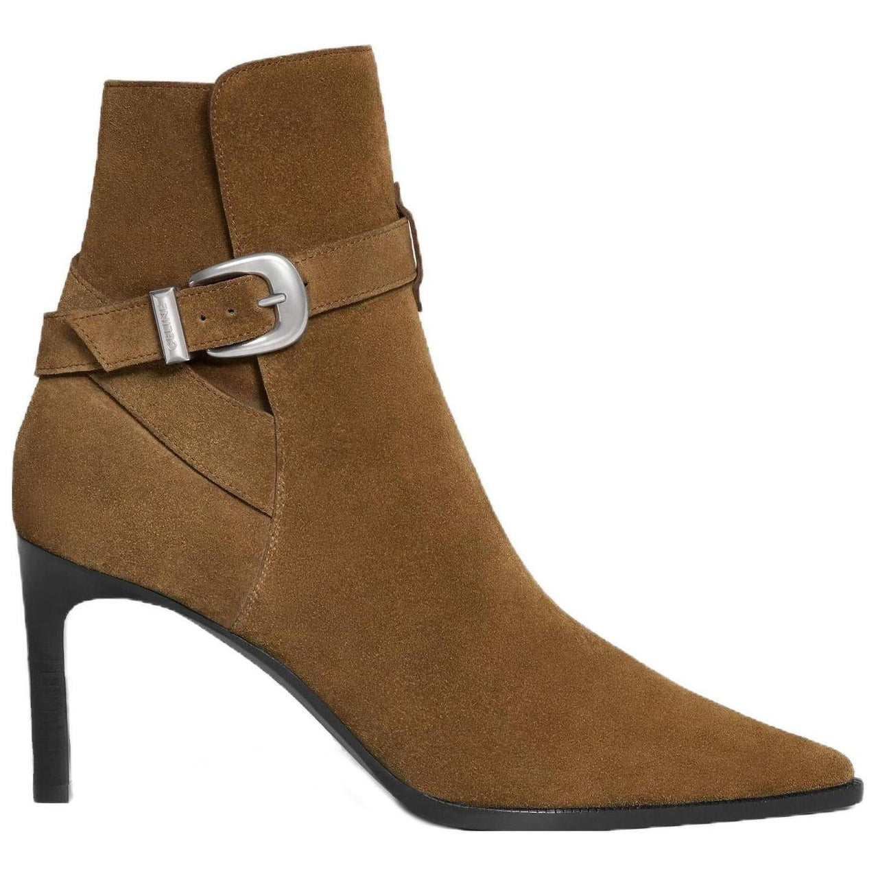 CELINE Ankle Boots Women's Brown